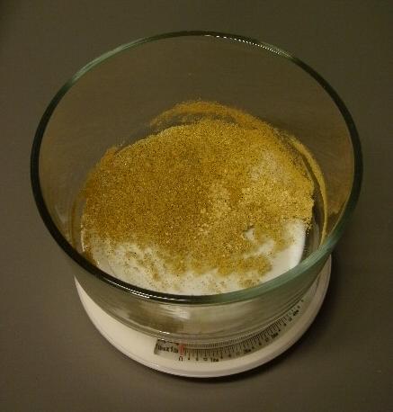 Image of scale zeroed