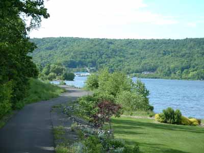 Picture of the bike trail